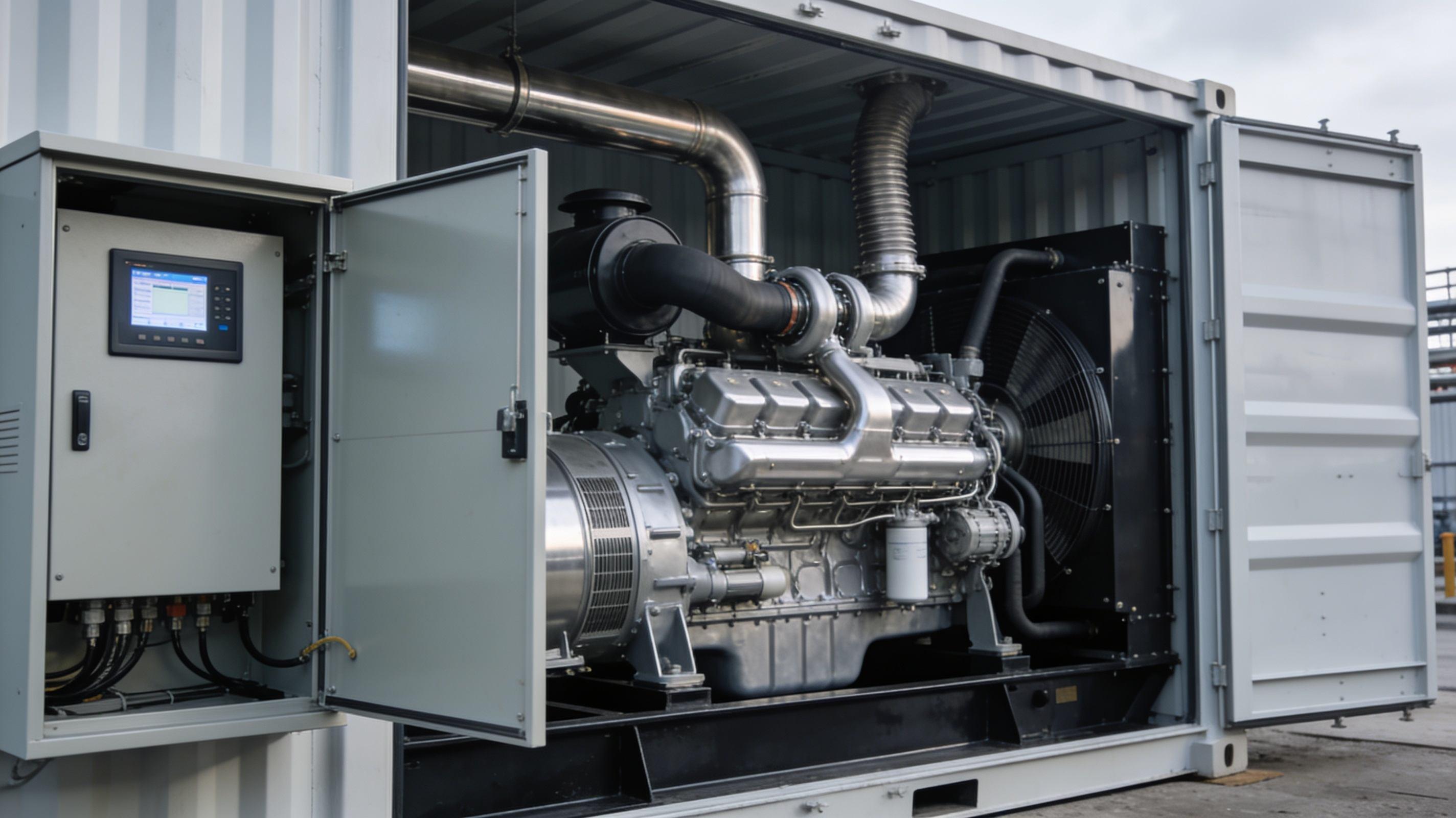 Groupes électrogènes bicarburation : comment le mélange gaz-diesel réduit le coût de carburant